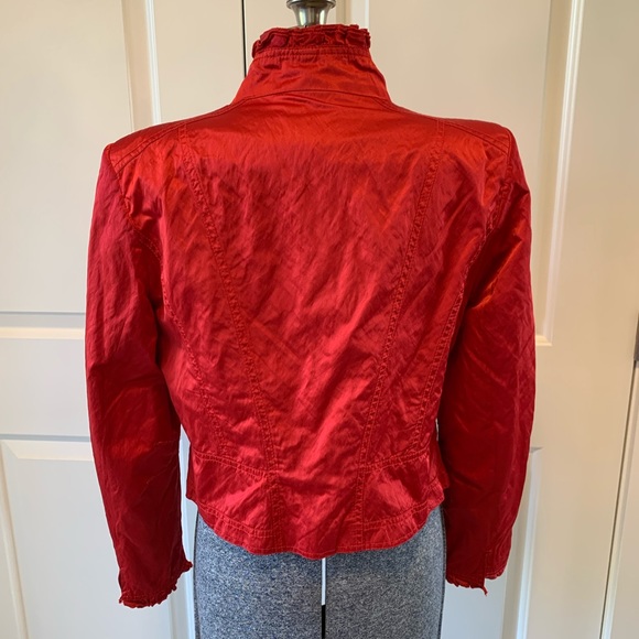 Red statement blazer - Picture 5 of 8